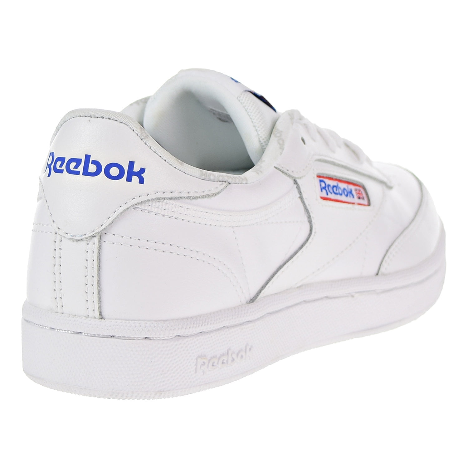 Reebok Classic Club C Big Kids Shoes White//Vital Blue//Blue bs8847