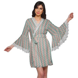 Casual Nights Women's Long Quilted Robe House Dress - Walmart.com