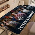 thumbnail image 1 of Letterkenny-themed extra-large Non-Slip Base leather Desk Table mat—versatile for computer desks, dining tables, and more.16"x24"(40X60cm）, 1 of 6