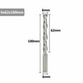 thumbnail image 1 of Flat End Mill 6Mm Shank 2 Flute Spiral Milling Cutter Cnc Router Bit Wood Engrav, 1 of 9