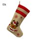 thumbnail image 1 of Paquete de navideños de con de Lino para Chimenea, Adornos Colgantes de Papá Noel, muñeco de Nieve, Reno, decoración navideñaAlce1PCS, 1 of 5