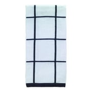 6 Pc, T-Fal Charcoal Cotton Checked Parquet Kitchen Towel 1 Pk