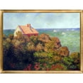 thumbnail image 1 of Fishermans Cottage At Varengeville with Gold Luminoso Frame 30"x40", 1 of 3