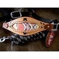 thumbnail image 3 of Horse Noseband Tack Bronc Leather HALTER Tiedown Lead Rope Pink 28042, 3 of 3