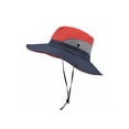thumbnail image 2 of Sonducket Sombreros para el sol Niños Adultos Senderismo Sombrero de pescador Sombrero para viajes al aire libre Sombreros Mixto Escarlata/Adulto Sonducket AP009503-03B, 2 of 6