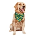 thumbnail image 4 of Dog Bandanas, Tropical fruit C Adjustable Dog Scarf Triangle Bib Handkerchief Accessories for Small Medium Large Dogs, Cats, Pets, 4 of 6
