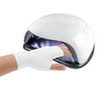 thumbnail image 2 of Unique Bargains 1 Pair Durable Sunprotection Manicure Gloves White, 2 of 6
