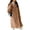 Khaki, variant on ZANKLEY Women's Winter Lapel Double Breasted Office Work Long Pea Coat Overcoat