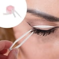 thumbnail image 2 of 2 Sets Traceless Double Eyelid Tapes with Fork Tweezer Beauty Eye Patches (Pink), 2 of 8