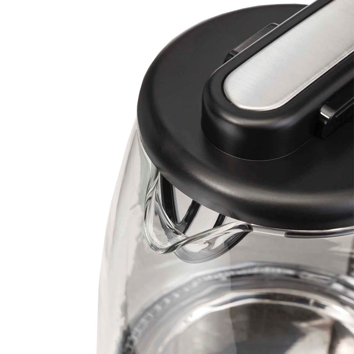 Hamilton Beach 1.7 Liter Electric Glass Drink Kettle with Cordless