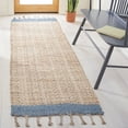 thumbnail image 2 of SAFAVIEH Cape Cod Kristen Distressed Area Rug, Grey/Natural, 6' x 6' Square, 2 of 6