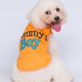 thumbnail image 4 of Letter Print Spring Summer Dog Clothes Puppy T-Shirt Polyester Pet Vest Casual, 4 of 5