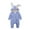 Blue, variant on Fjofpr Baby Boy Clothes Baby Girl Clothes Infant Baby Boys Girls Ears Hooded Romper Jumpsuit Outfits