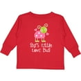 thumbnail image 3 of Inktastic Gigi Valentines Day Grandchild Ladybug Girls Long Sleeve Toddler T-Shirt, 3 of 5