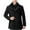 Black, variant on IYTR Men's Winter Wool Coat Fleece Solid Turndown Collar Warm Outwear Overcoat Peacoat with Pockets Wine M
