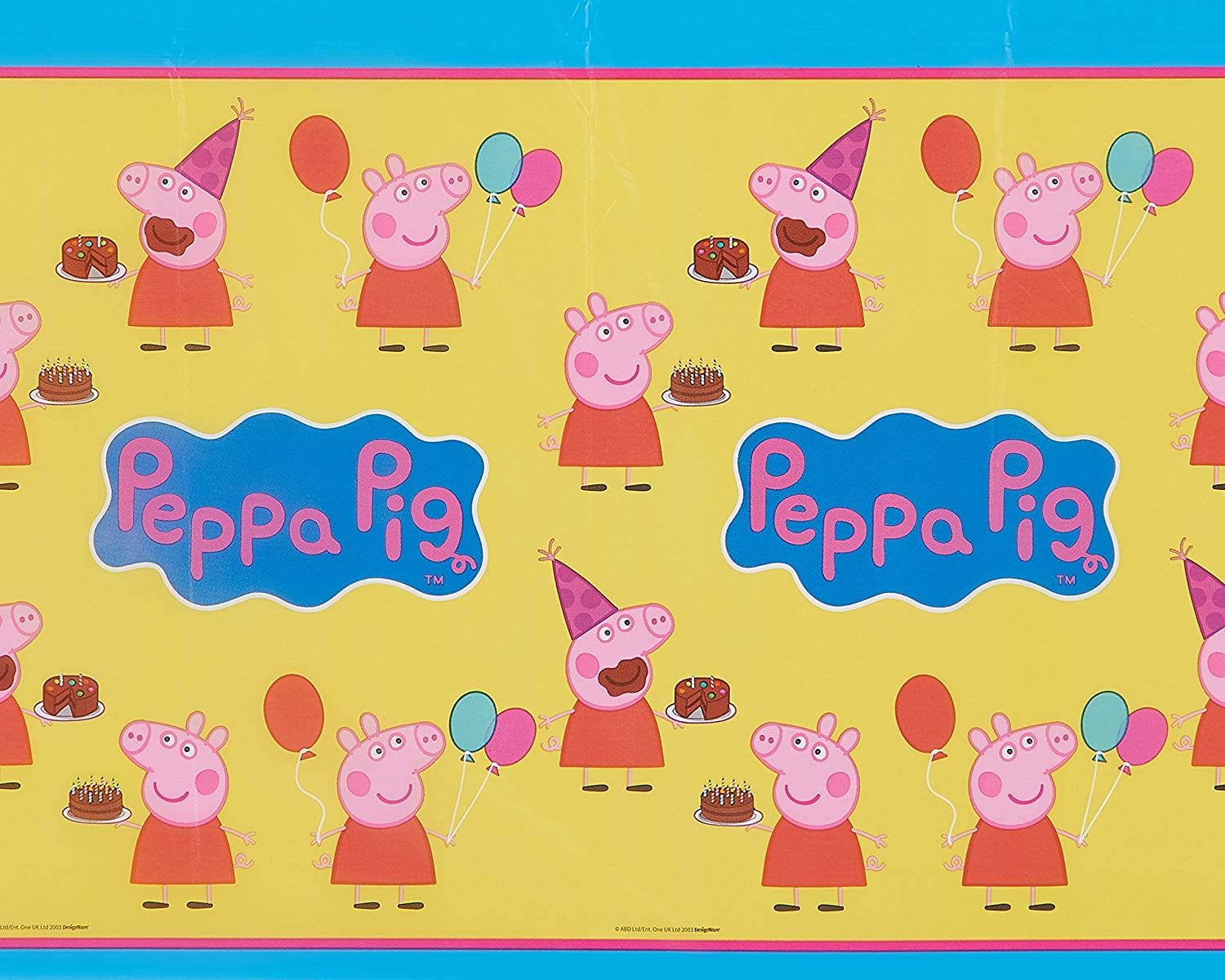 Details about   Peppa Pig Confetti Party Plastic Table Cover ~ Birthday Decorations Supplies 