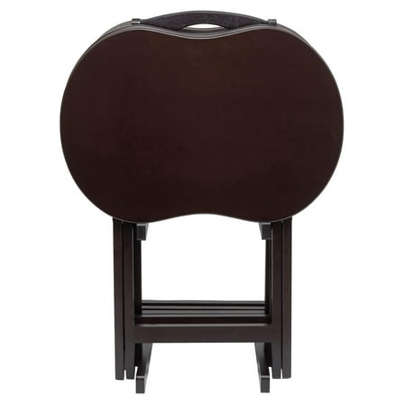 Gexandy 23-inch TV Table Set, Brown, 5/Set (92532)