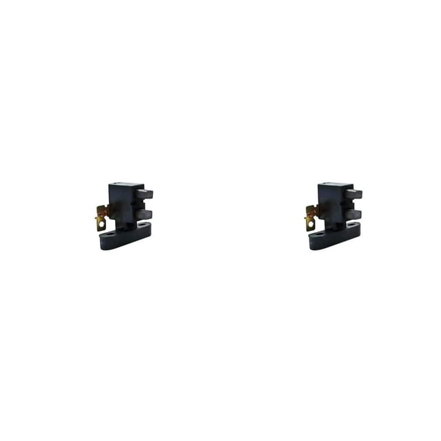 Eigraketly Conjunto de soporte de escobillas de carbón para generador, soportes de escobillas eléctricas de repuesto, mantenimiento de 2-3KW 2piezas