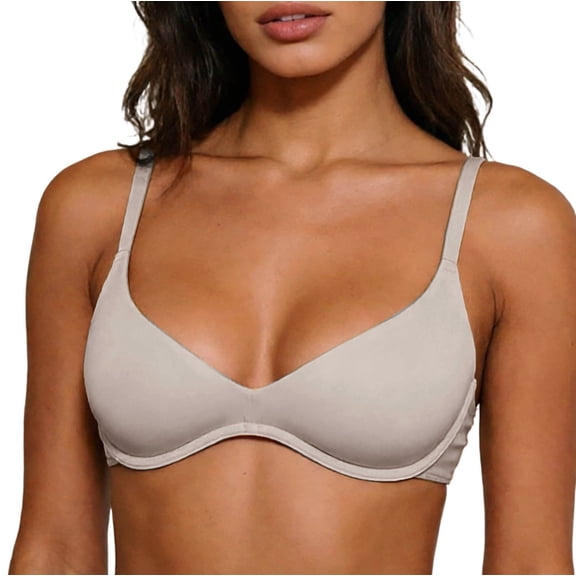 BOOMNY Wireless Bra for Women Seamless Push Up Supportive Bras Full Coverage Comfort Bralette