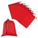 thumbnail image 1 of Bolsa con Cordón Uxcell con Toggle, Saco de Cuerda Impermeable para Almacenamiento de Viaje para Gimnasio 10" x 12" & 8 Paquete & Rojo, 1 of 7