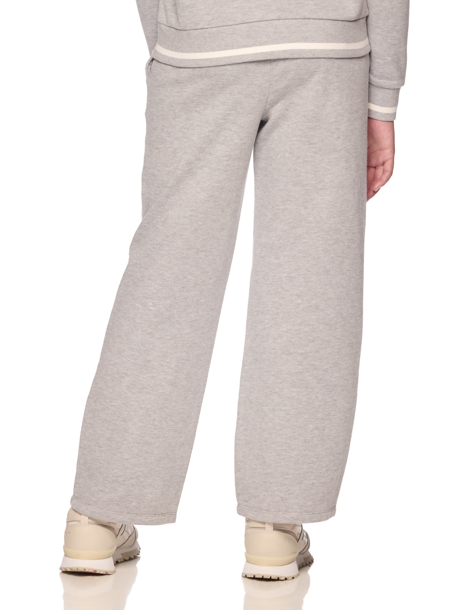 Reebok Girl’s Athletic Varsity Wide Leg Sweatpants, Sizes 4 – 18