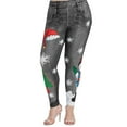 thumbnail image 1 of Gvmfive Women's Plus Size Christmas Workout Skinny Yoga Sport Leggings, 1 of 5