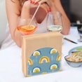 thumbnail image 3 of Yayeee Napkin Holder for Table Kitchen Paper Tissue Organization, Light Blue Rainbow, 3 of 8