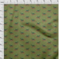 thumbnail image 3 of oneOone Viscose Chiffon Fabric Branch & Bird Block Print Fabric By The Yard 42 Inch Wide, 3 of 4