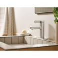 thumbnail image 5 of MOEN 84774SRN Beric Single Hole Single Handle Bathroom Faucet in Spot Resist Brushed Nickel, 5 of 7