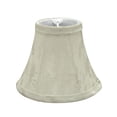 thumbnail image 3 of Aspen Creative Corporation 6'' Fabric Bell Candelabra Shade (Set of 9), 3 of 3