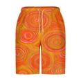 thumbnail image 3 of Hvot&aat Men's Swim Trunks Quick Dry 3D Print Beach Shorts Holiday Drawstring Swimming Trunks Shorts with Pocket, 3 of 3