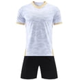 thumbnail image 5 of Iyufng 2 Pieces Sports Outfit, Summer Printed Soccer Jersey and Shorts Set,Boys and Girls, 5 of 5