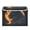 Mountain Leopard, variant on 40L Lidded Home Storage Bins Foldable Storage Box with Handle for Home Bedroom Closet, Afterimage Of Brown Flowers Printed