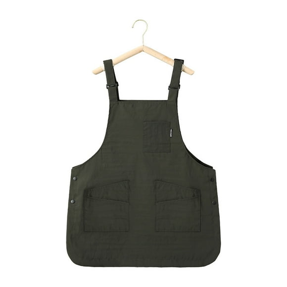 Delantal impermeable de secado rápido para adultos, sin mangas, doble cara