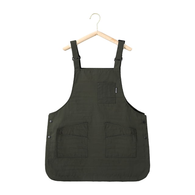 Delantal impermeable de secado rápido para adultos, sin mangas, doble cara