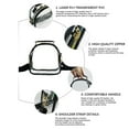 thumbnail image 6 of Clear Bags Clear Bag for Stadium Events Clear Concert Bag Clear Crossbody Bag Clear Tote Bag Clear Purse Clear Backpacks for Stadium Events School Clear Lunch Bag for Women, 6 of 8