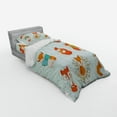 thumbnail image 3 of Ambesonne Fox Bedding Set 4 Pcs, Fun Characters Comic, Queen, Multicolor, 3 of 3