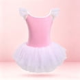 thumbnail image 5 of Bobifish Toddler Girls Ballet Dress Scoop Neck Ruffle Strap Sleeveless Multi-Layer Slim Tutu Dress Dance Children Girls Dresss, 5 of 6
