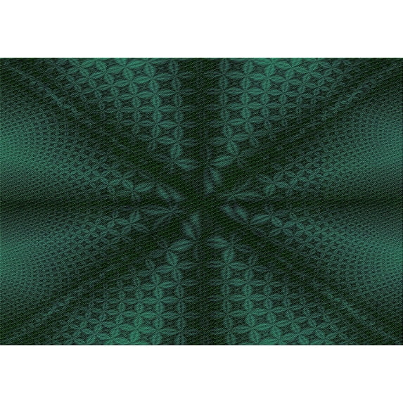 Ahgly Company Indoor Rectangle Patterned Midnight Gray Area Rugs, 4' x 6'