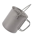 thumbnail image 3 of Greeniant Taza para acampar al aire libre, portátil para senderismo, pesca, Picnic, barbacoa, jarra, Camper, taza para cocinar, utensilios de Kits de desorden para acampar 900ml Greeniant OD027648-01B, 3 of 6