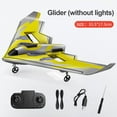 thumbnail image 3 of Juguetes de avión duraderos, DIY list vor, juego de deportes al aire libre, avión de juguete de 2,4G, avión de Control remoto, RC para , amarillo Baoblaze RC avión aviones, 3 of 8