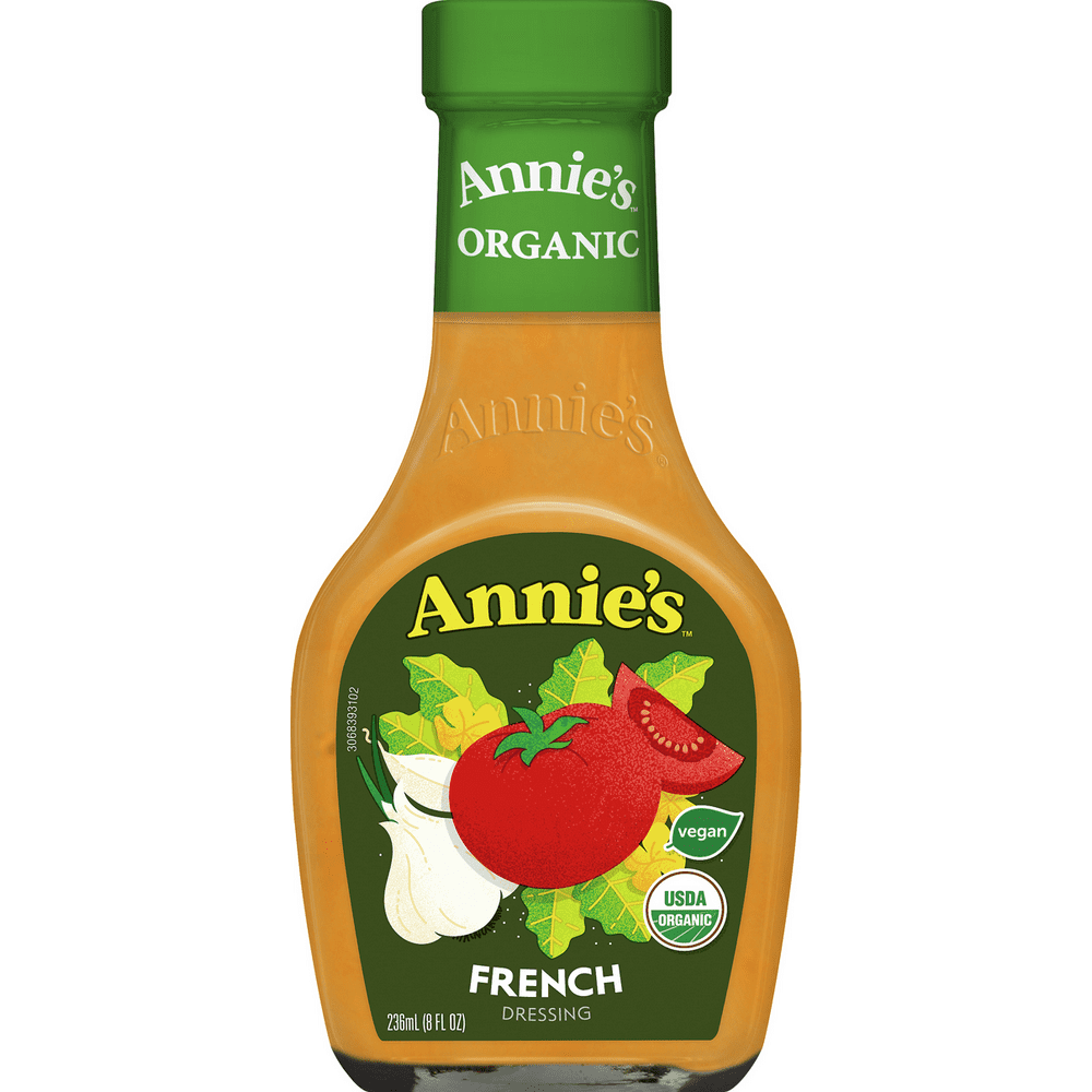 Annie's French Salad Dressing, Certified Organic, Vegan, NonGMO, 8 fl