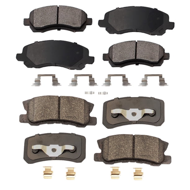 Balatas AG para Auto Completo para Jeep Compass Frenoemerg. Disco 2007 a 2017 8 Piezas Nuevas
