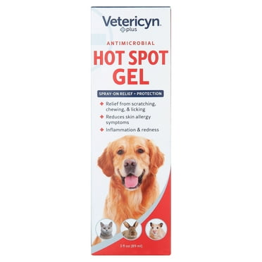 Vetericyn Plus Antimicrobial Hot Spot Gel, 3oz