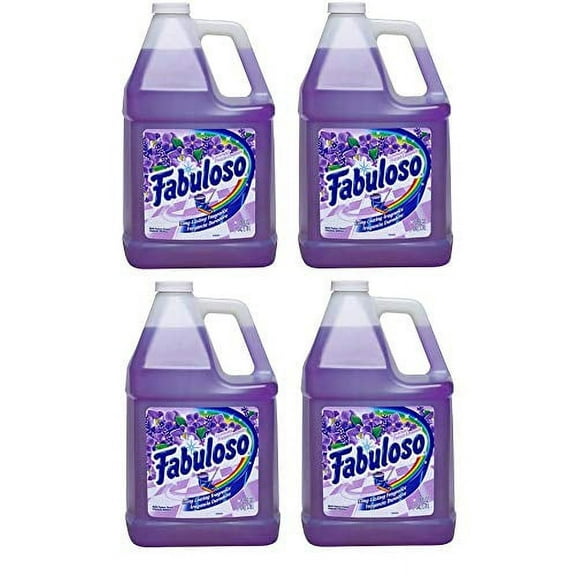 Fabuloso All Purpose Cleaner, Lavender, 128 Fl Oz (4)