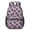 Purple Leopard Print, variant on Purple Leopard Print 17" School Backpacks for Teens,Waterproof Oxford Fabric,S-Shape Padded Straps for School,Travel,Hiking,Camping