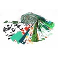 thumbnail image 3 of Soimoi 40Pcs Travel Print Precut Fabrics Strips Roll Up 1.5x42inches Cotton Jelly Rolls For Quilting - Multicolor, 3 of 9