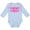 AE-Light Blue, variant on Inktastic Pawpaw's Girl Girls Long Sleeve Baby Bodysuit