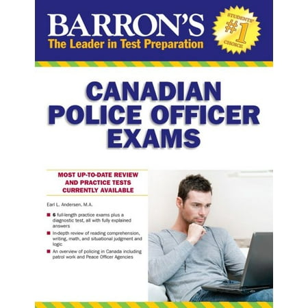 Barron S Canadian Police Officer Exams Walmart Com
