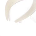 thumbnail image 4 of Minnieouse Diadema de resina ABS para mujer, Color sólido, informal, estilo Simple, fácil de combinar, banda para el pelo para limpieza facial de viaje, Accesorio para el cabello Blanco 38 mm Minnieouse AP015869-01, 4 of 6